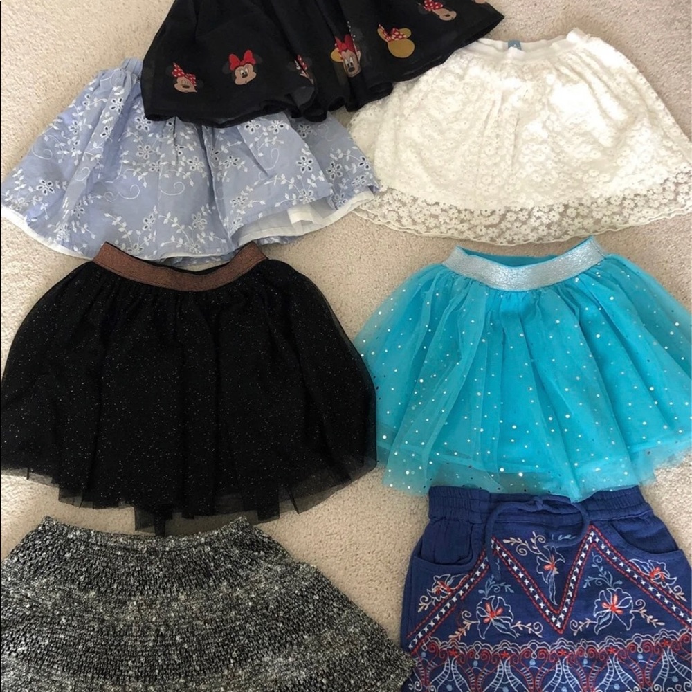 Girls skirts bundle